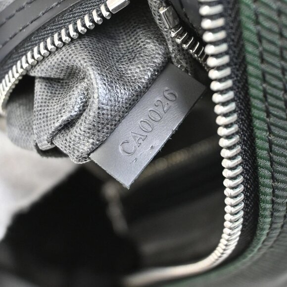 LOUIS VUITTON Parana Clutch Hand Bag Pouch Taiga Canvas Leather M30754 02FC064 - Picture 14 of 16